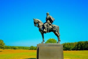 Stonewall Jackson Statue - Manassas National Battlefield Park