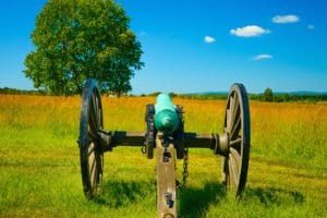 Cannon On The Battlefield - Manassas National Battlefield Park