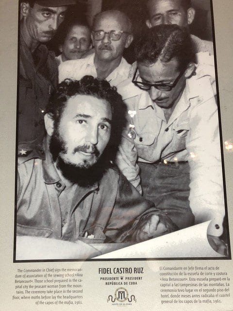 A book cover showing Fidel Alejandro Castro Ruz.
