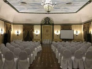 A current picture of the Wilbur Clark Casino in the Hotel Nacional de Cuba